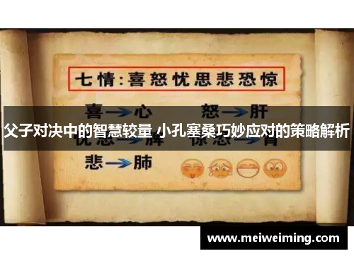 父子对决中的智慧较量 小孔塞桑巧妙应对的策略解析 父子对决中的智慧较量 小孔塞桑巧妙应对的策略解析